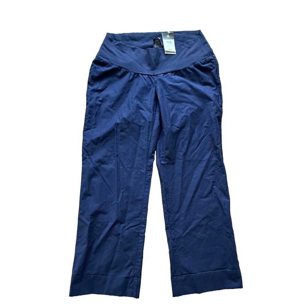 Babystyle Navy‎ Petite Maternity Under The Belly  Pant Women Size P